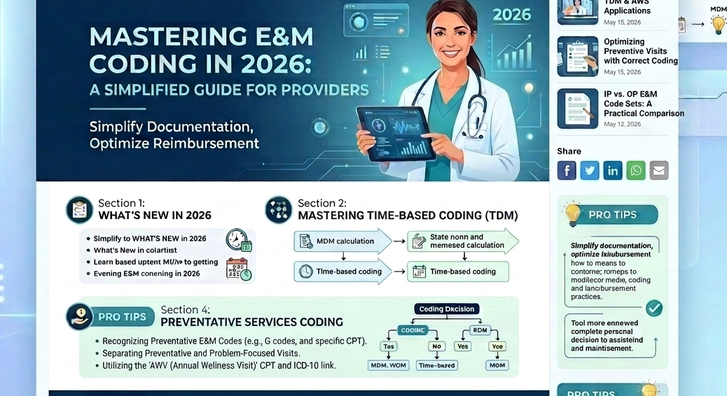 Mastering E&M Coding in 2026: A Simplified Guide for Providers